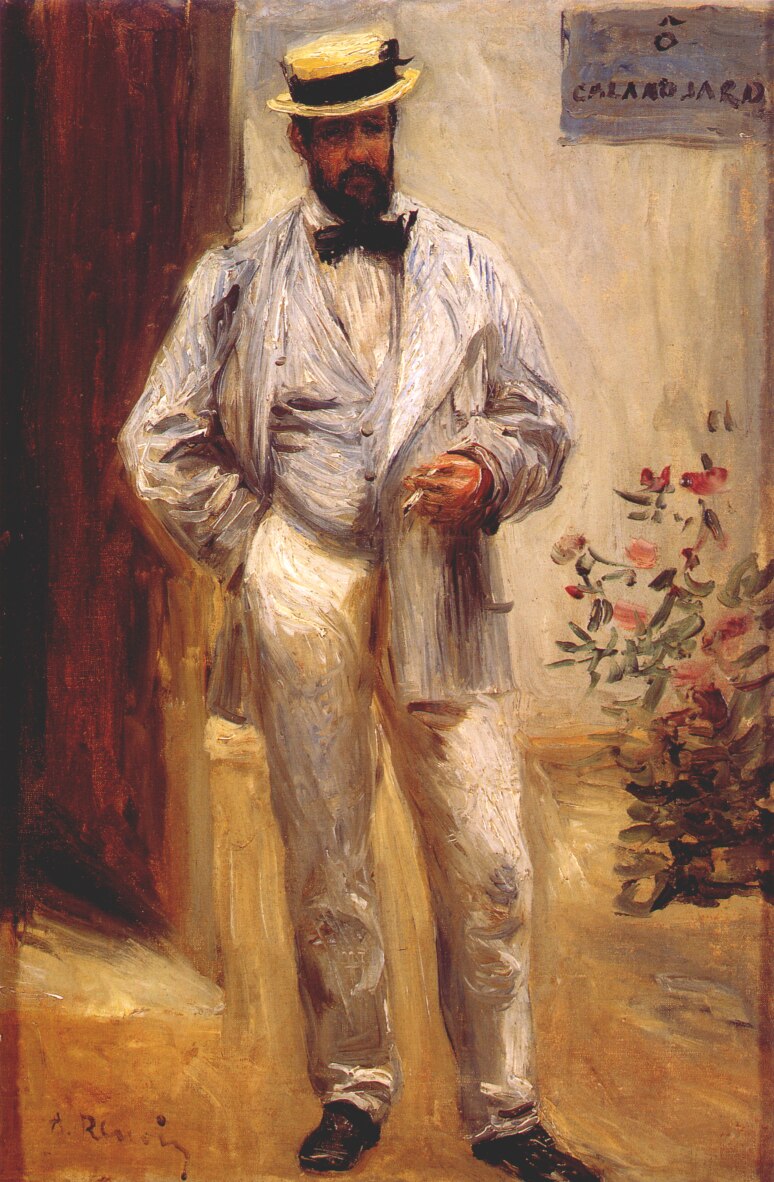 Charles le Coeur - Pierre-Auguste Renoir painting on canvas
